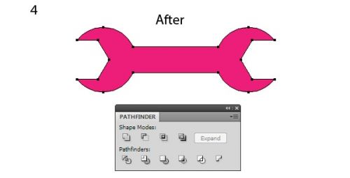 ترکیب اشیا در ایلوستریتور